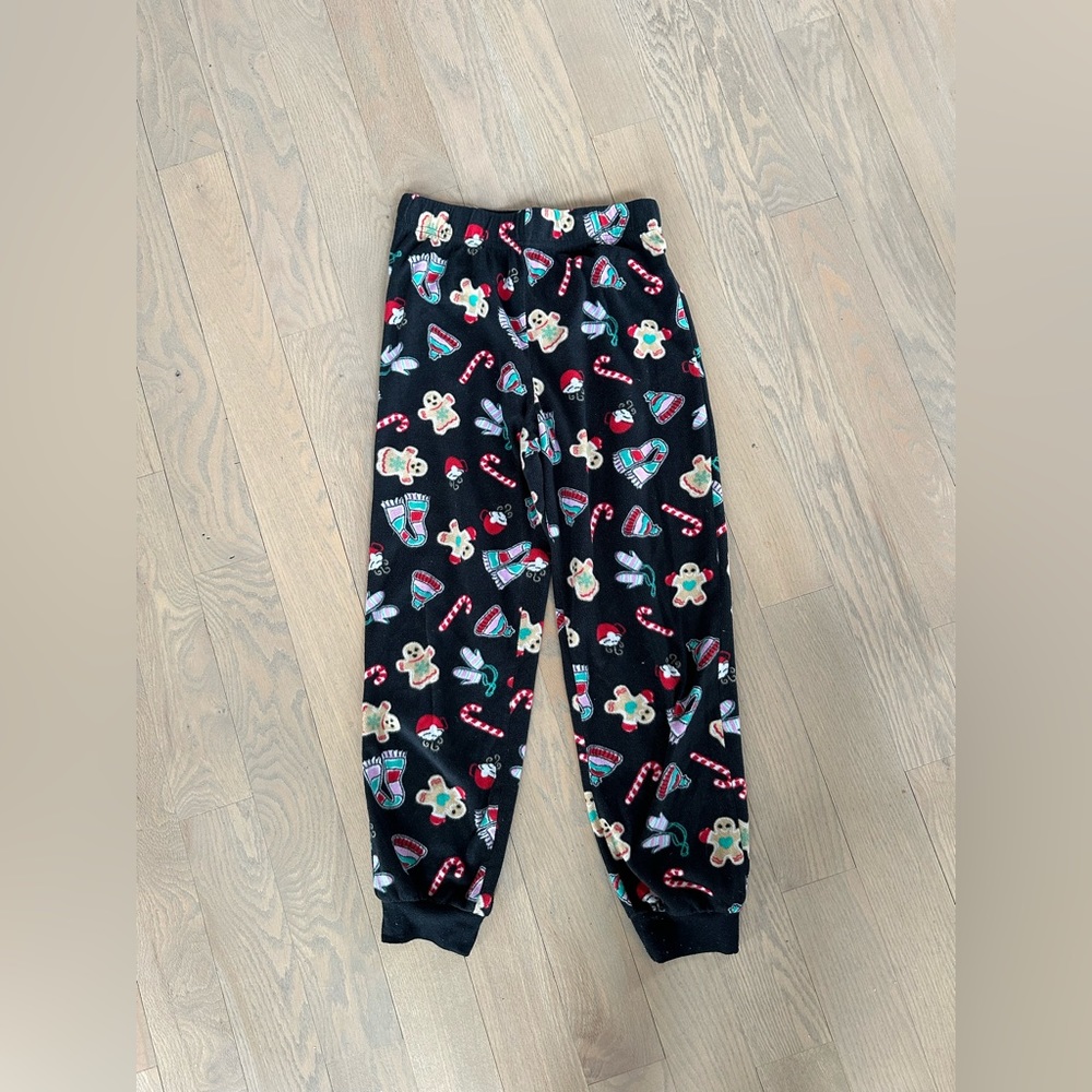 Girls cuddl duds christmas pj pants